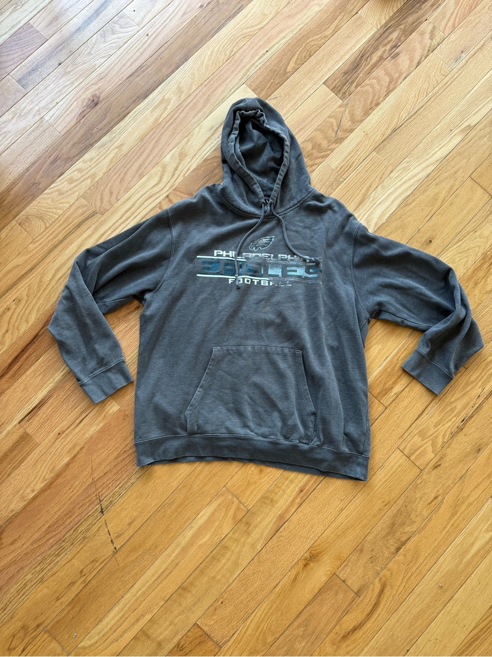 Gray Pullover Hoodie - NFL Team Hoodie